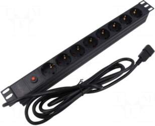 Logilink Plug socket strip: protective |