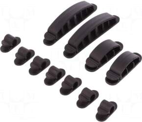 Logilink Set of clips | Colour: