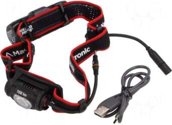 MACTRONIC Torch: LED headtorch | IP64
