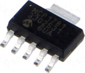 MICROCHIP TECHNOLOGY IC: voltage regulator |