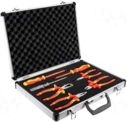 NEO TOOLS Tools set: pliers, insulation