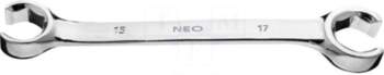 NEO TOOLS Wrench: ring half-open |