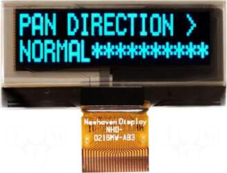 NEWHAVEN DISPLAY INTERNATIONAL Display: OLED |
