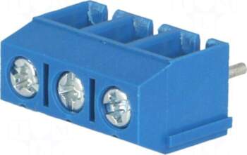NINIGI PCB terminal block | angled