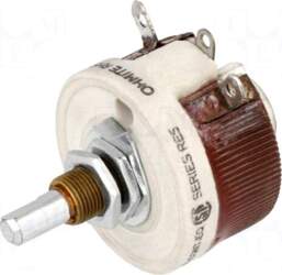 OHMITE Potentiometer: shaft | single turn