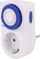 ORNO Programmable time switch | 30min÷24h