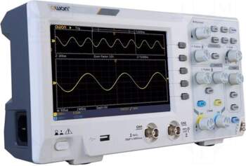 Owon Oscilloscope: digital | Ch: 2