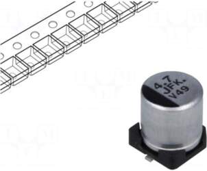 Panasonic Capacitor: electrolytic | low ESR