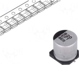 Panasonic Capacitor: electrolytic | low ESR