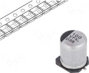 Panasonic Capacitor: electrolytic | low ESR