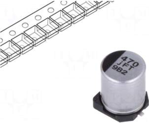 Panasonic Capacitor: electrolytic | low ESR