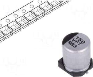 Panasonic Capacitor: electrolytic | low ESR