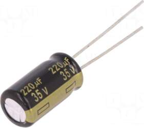Panasonic Capacitor: electrolytic | low impedance