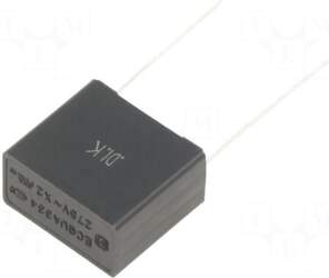 Panasonic Capacitor: polypropylene | X2 |