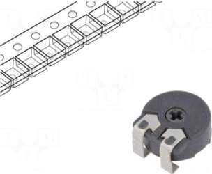 PIHER Potentiometer: mounting | 100kΩ |
