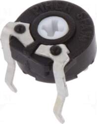 PIHER Potentiometer: mounting | single turn