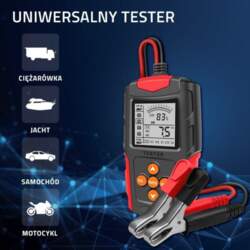 Qoltec 52484 LCD digital battery tester