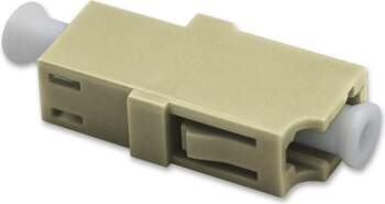 Qoltec Adapter fiber optic LC/UPC |