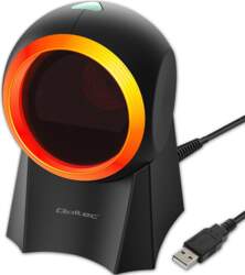 Qoltec Stationary barcode reader and QR