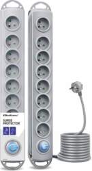 Qoltec Surge protector | 8 sockets