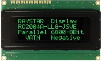 RAYSTAR OPTRONICS Display: LCD | alphanumeric