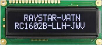 RAYSTAR OPTRONICS Display: LCD | alphanumeric