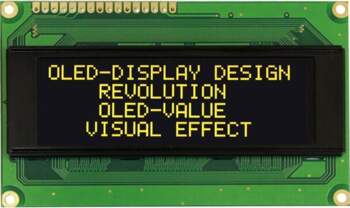 RAYSTAR OPTRONICS Display: OLED | alphanumeric