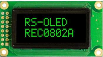 RAYSTAR OPTRONICS Display: OLED | alphanumeric