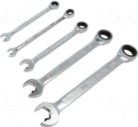 RECA Wrench: combination spanner-set | rattle
