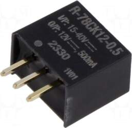 RECOM Converter: DC/DC | Uin: 15÷40VDC