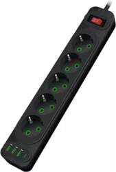 Riff F25U 5 Sockets + 3USB