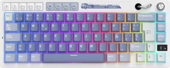 ROYAL KLUDGE M65 Ocean Blue, Creamy