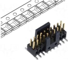 SAMTEC Connector: pin strips | socket
