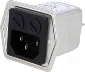 SCHURTER Connector: AC supply | socket