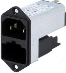 SCHURTER Connector: AC supply | socket
