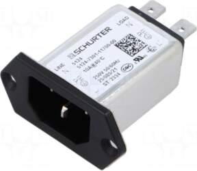 SCHURTER Connector: AC supply | socket