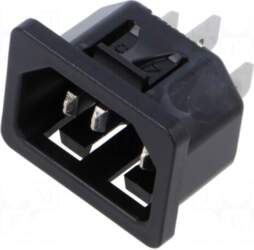 SCHURTER Connector: AC supply | socket
