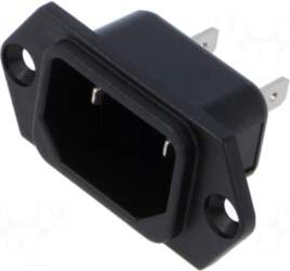 SCHURTER Connector: AC supply | socket