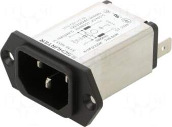 SCHURTER Connector: AC supply | socket