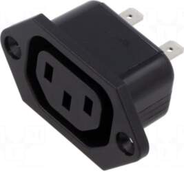 SCHURTER Connector: AC supply | socket