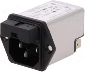 SCHURTER Connector: AC supply | socket