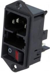 SCHURTER Connector: AC supply | socket