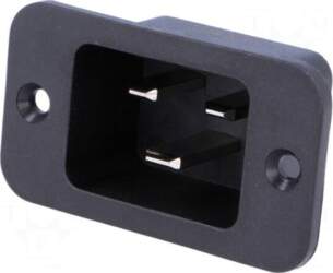 SCHURTER Connector: AC supply | socket