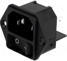 SCHURTER Connector: AC supply | socket