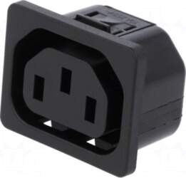 SCHURTER Connector: AC supply | socket