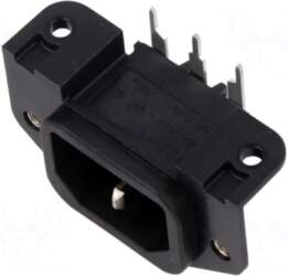 SCHURTER Connector: AC supply | socket