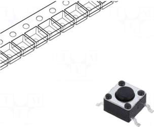 SCHURTER Microswitch TACT | SPST-NO |