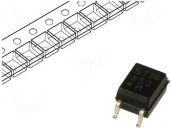 Sharp Optocoupler | SMD | Ch:
