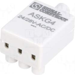 SIGNAL-CONSTRUCT Indicator: LED indicators powering adapter