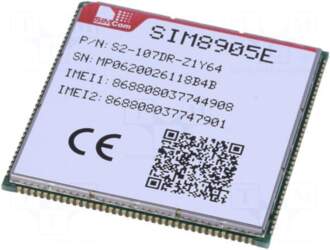 SIMCOM Module: LTE | Down: 50Mbps
